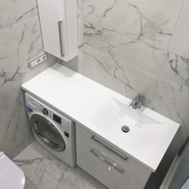 Тумба со стиральной машинкой