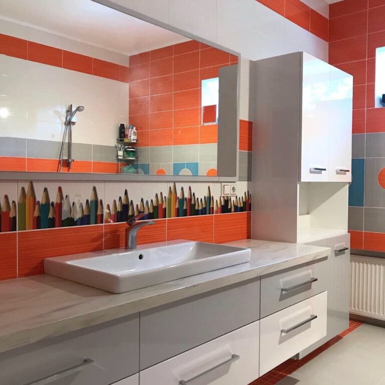 Тумба в ванную со столешницей