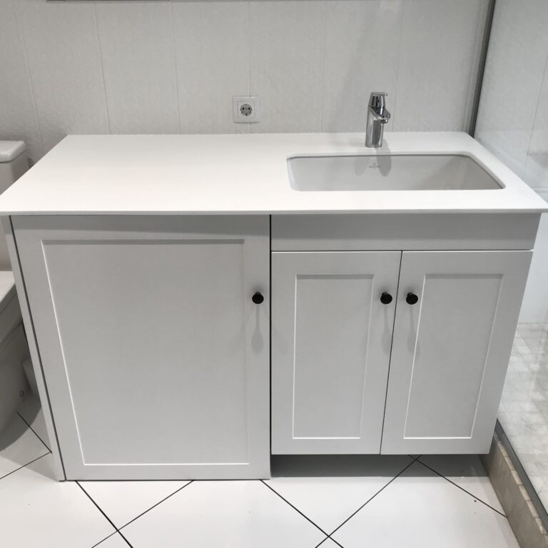 Тумба со стиральной машинкой