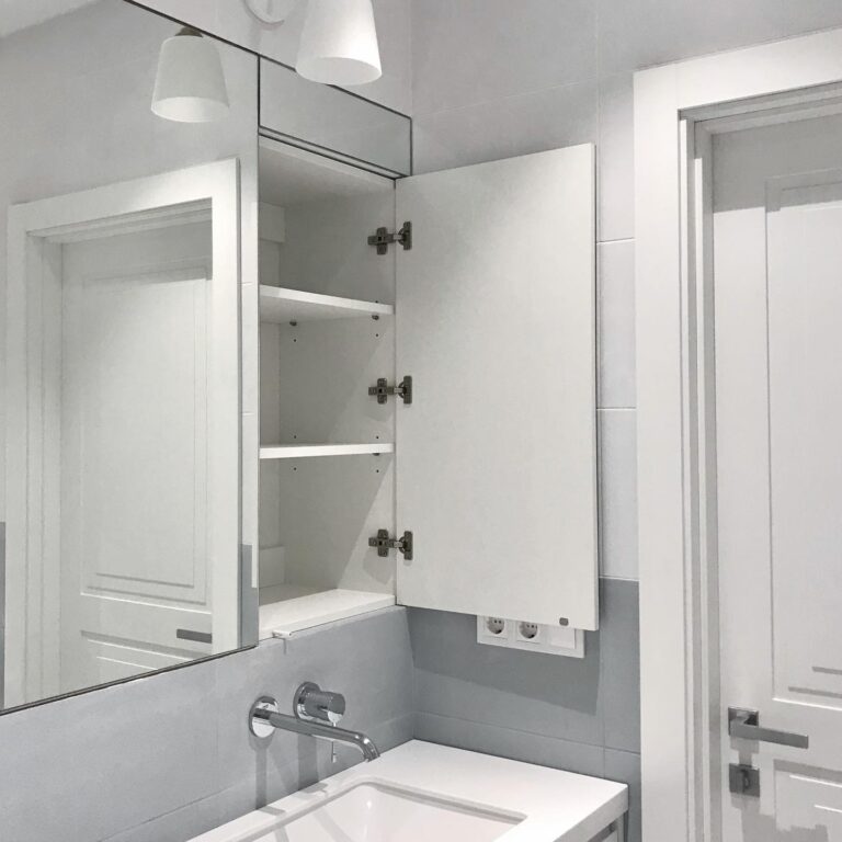 Зеркало и зеркальный шкаф в ванную