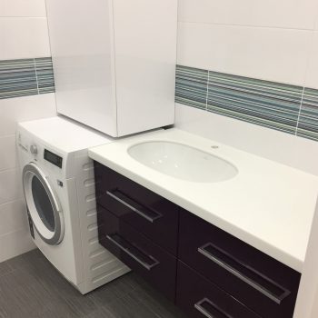 Комплект мебели - тумбы под стиральную машину и шкафа под бойлер